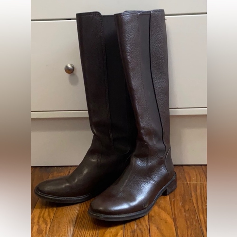 Tory Burch Dark Brown Christy Boots